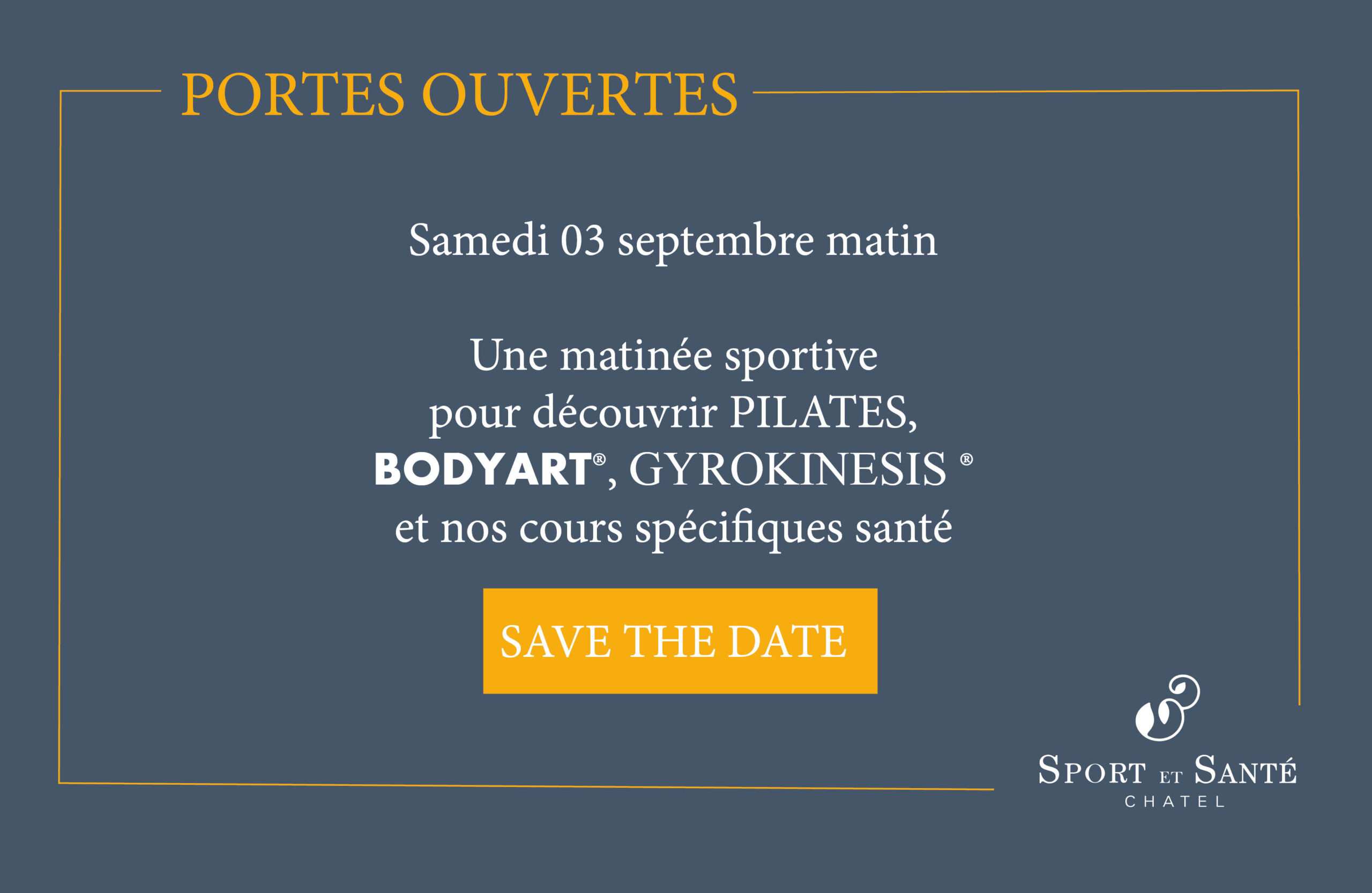 You are currently viewing SAVE THE DATE : PORTES OUVERTES